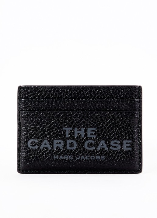 Marc Jacobs The Card Case pasjeshouder van leer met logo