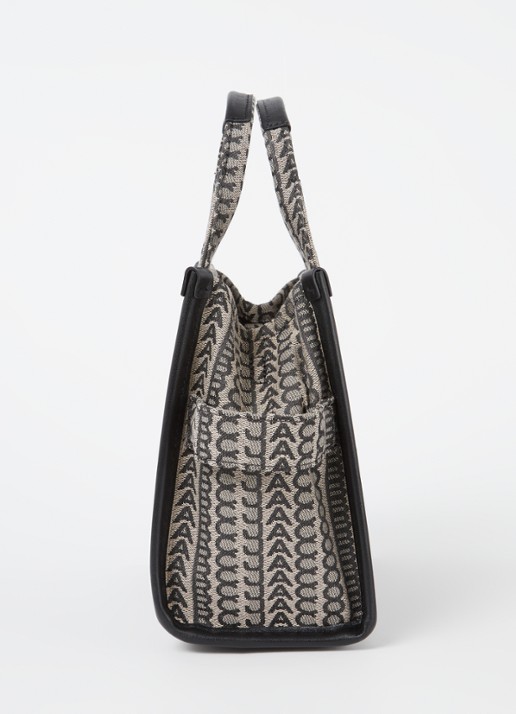 Marc Jacobs The Crossbody Tote handtas met logo - detail 4 donkerbeige