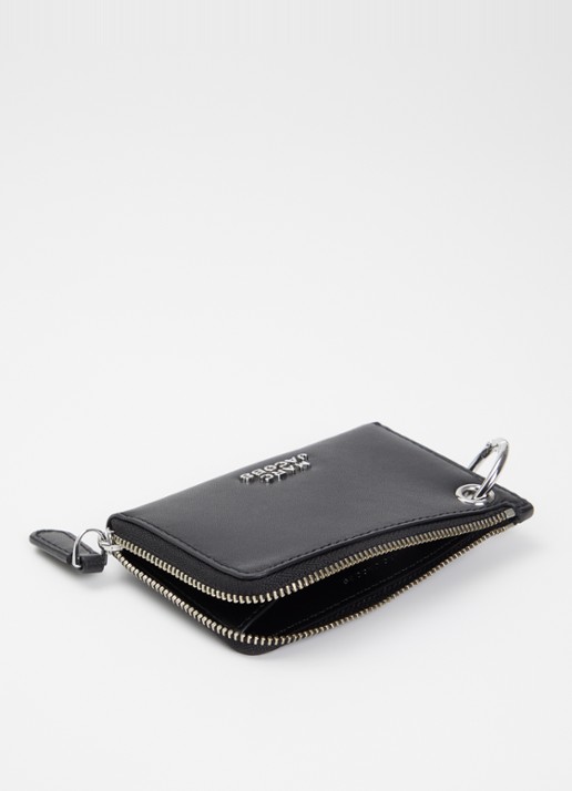 Marc Jacobs The Everyday Charm sleuteletui van leer - voorkant 2 zwart