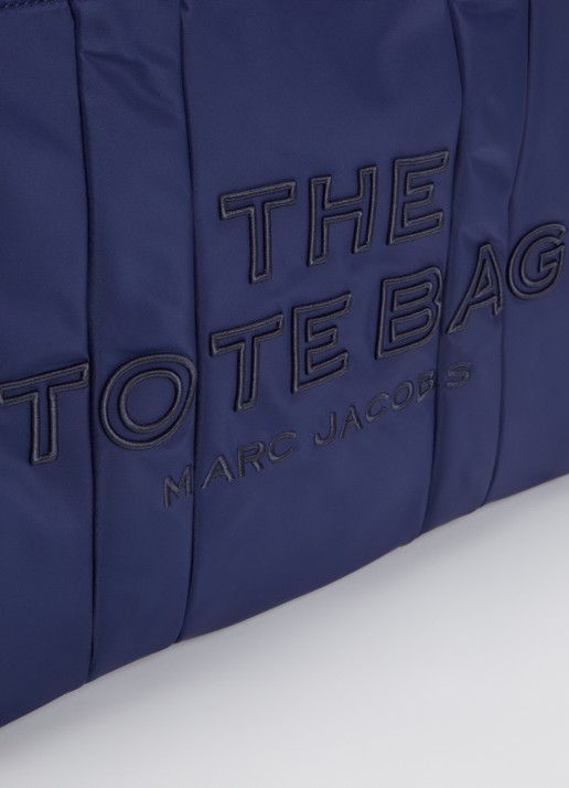 Marc Jacobs The Large Tote schoudertas met logo - detail 5 royalblauw