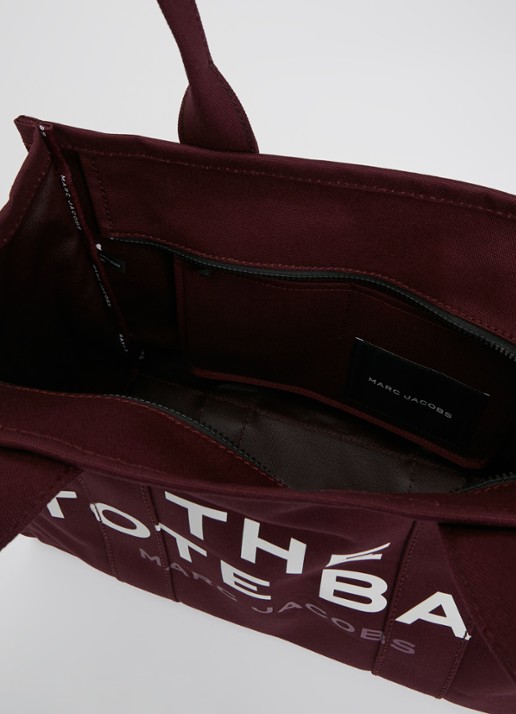 Marc Jacobs The Large Tote schoudertas van canvas - detail 2 beige