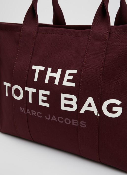 Marc Jacobs The Large Tote schoudertas van canvas - detail 4 beige