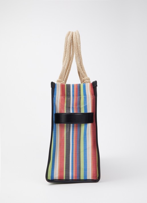 Marc Jacobs The Large Tote shopper met logoprint - detail 4 multicolor