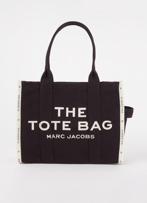 Marc Jacobs The Large Tote shopper van canvas met logoprint