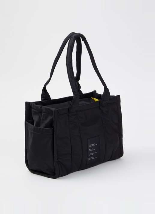 Marc Jacobs The Medium Tote schoudertas met logo - achterkant 6 zwart