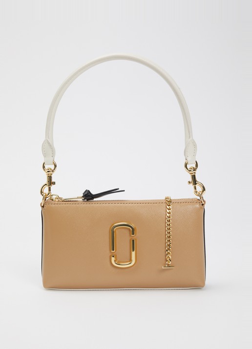 Marc Jacobs The Pochette schoudertas van leer met logo