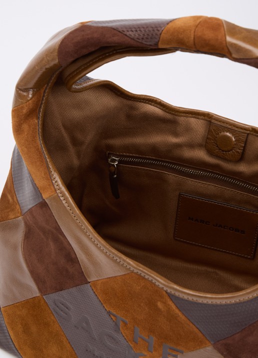 Marc Jacobs The Sack schoudertas van leer  - detail 4 bruin