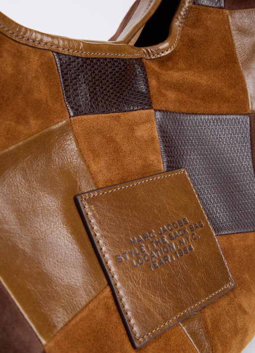 Marc Jacobs The Sack schoudertas van leer  - detail 6 bruin