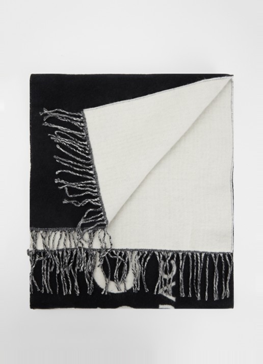 Foulard En Soie Vintage FERRE Vert Et Bordeaux 45x45 Cm - Tour De Cou - TBEG