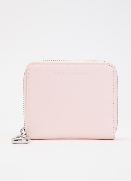 Marc Jacobs The Scene Slim Compact portemonnee van leer