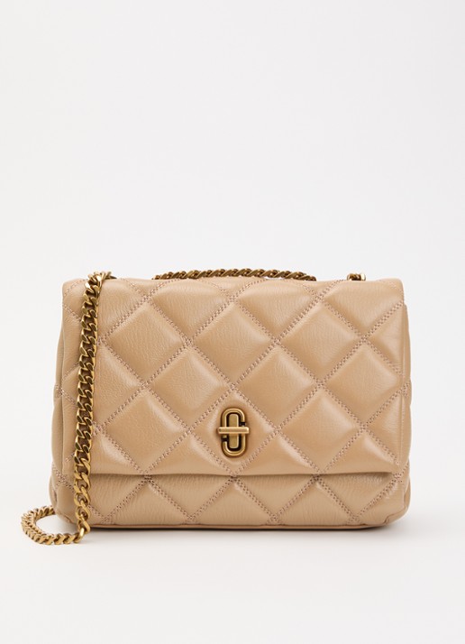 Marc Jacobs The Slim dual schoudertas van leer