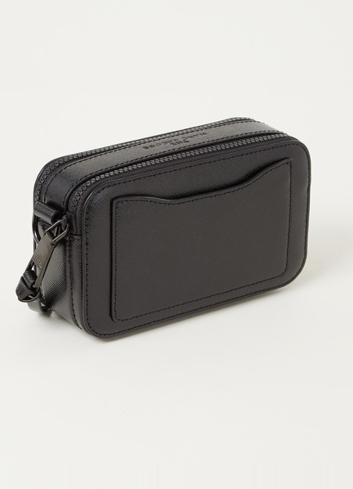 Marc Jacobs The Snapshot DTM crossbodytas van leer - achterkant zwart