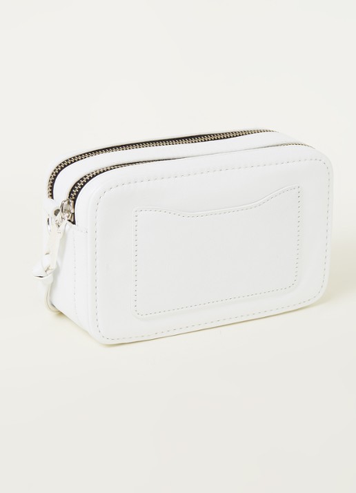 Marc Jacobs The Softshot DTM cameratas van kalfsleer - achterkant wit