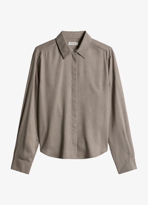 Marc O'Polo Blouse met gemêleerd dessin