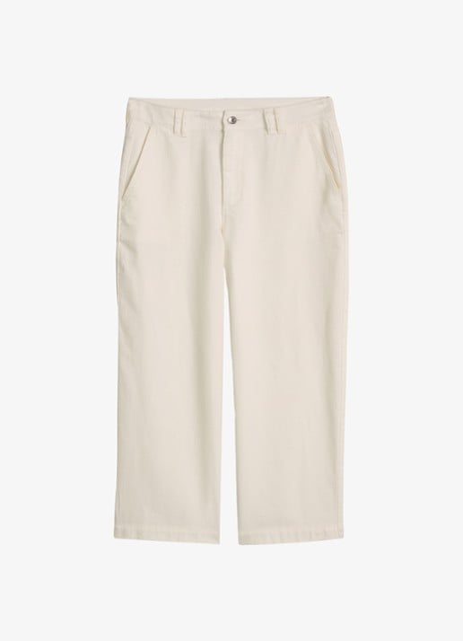 Marc O'Polo Denim High waist wide fit jeans met gekleurde wassing