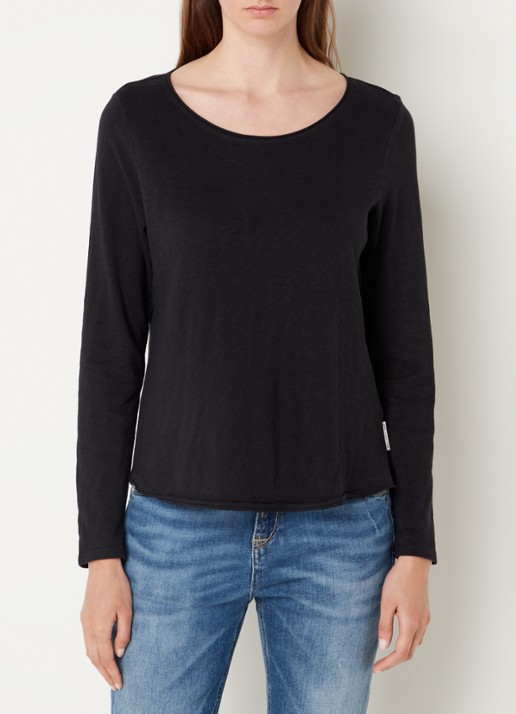 Marc O'Polo Denim Longsleeve met boothals