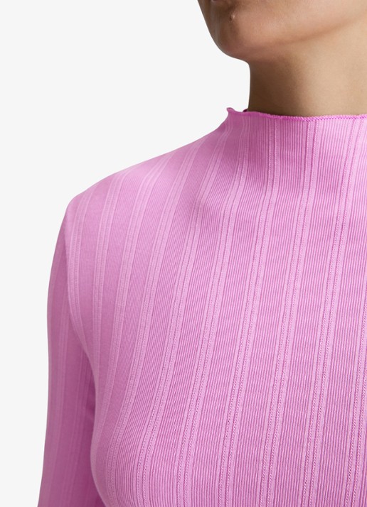 Marc O'Polo Denim Longsleeve met col  - detail 2 lila