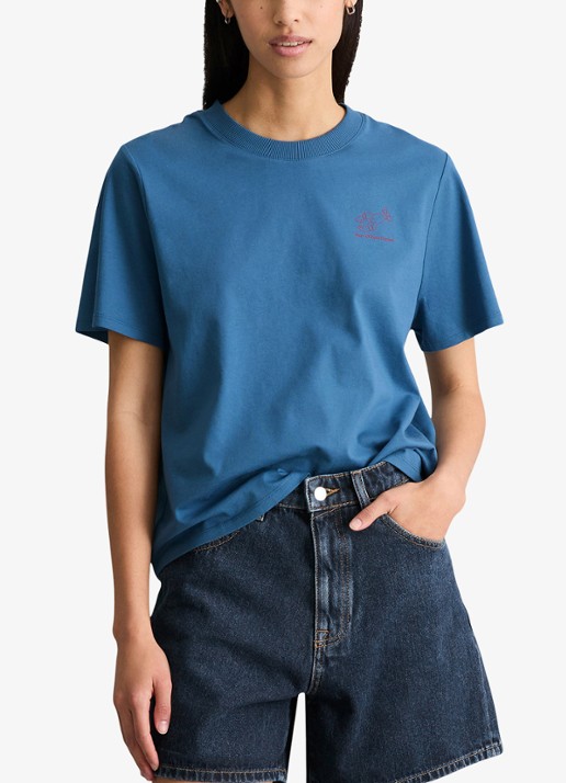 Marc O'Polo Denim T-shirt met logo
