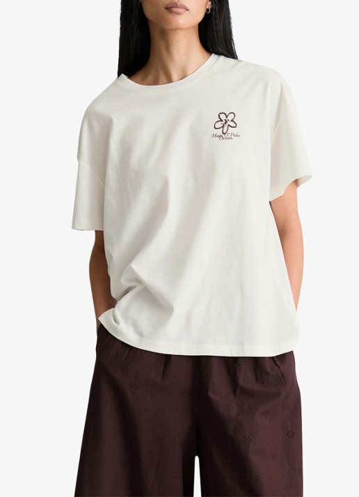 Marc O'Polo Denim T-shirt met logo