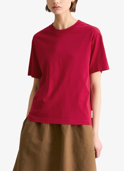 Marc O'Polo Denim T-shirt met ronde hals