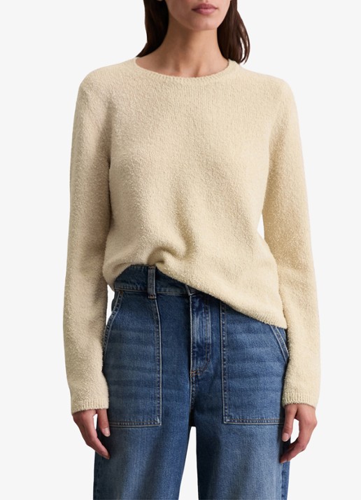 Marc O'Polo Fijngebreide pullover in lama wolblend