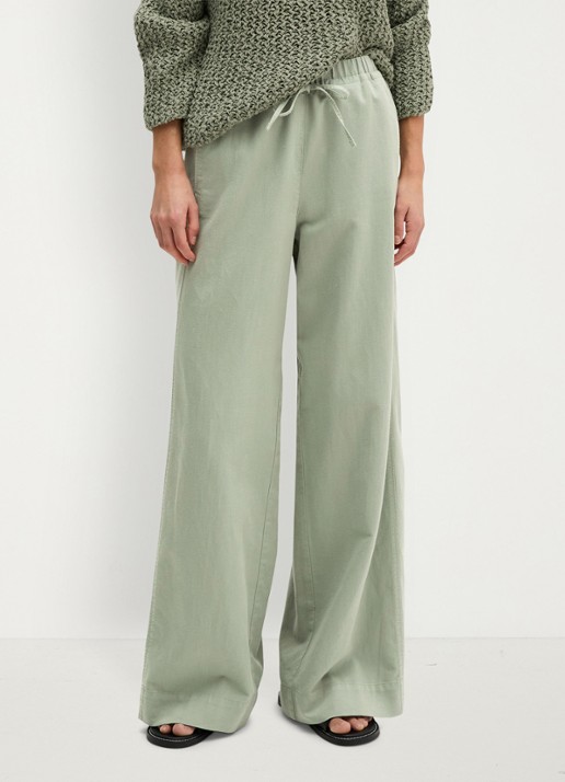 Marc O'Polo Loose fit joggingsbroek in lyocell blend