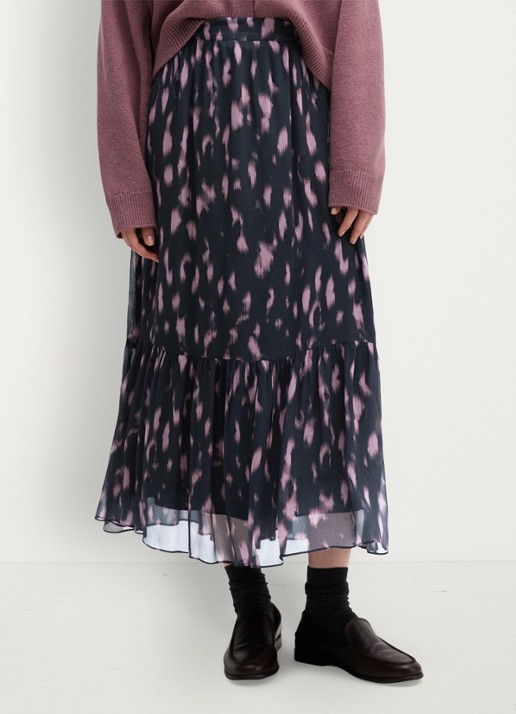 Marc O'Polo Maxi rok met plooien