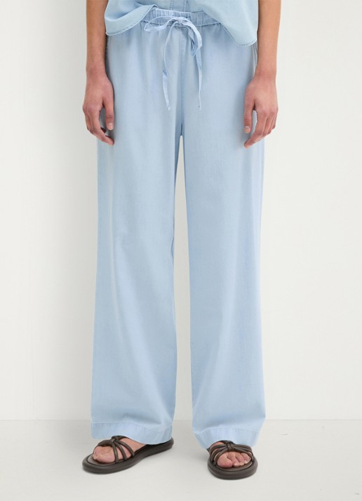 Marc O'Polo Mid waist straight leg fit broek