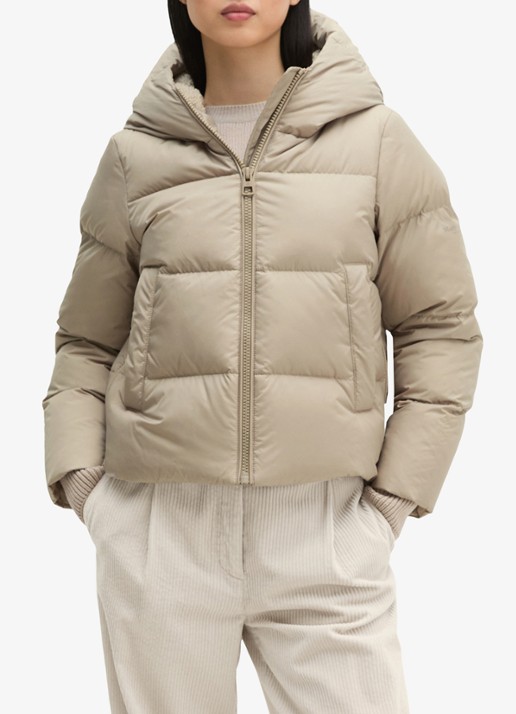 Marc O'Polo Puffer jack met capuchon en steekzakken