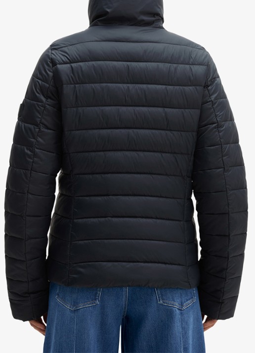 Marc O'Polo Puffer jas met steekzakken - achterkant 5 donkerblauw