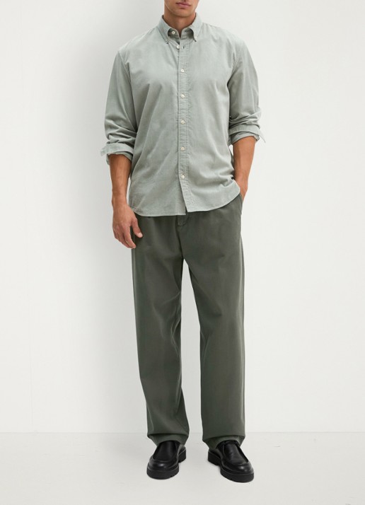 Marc O'Polo Regular fit overhemd van corduroy  - voorkant 5 mint
