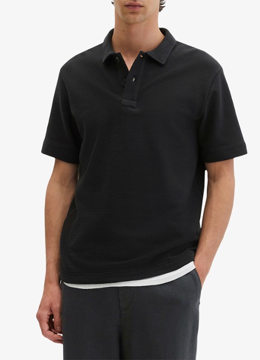 Marc O'Polo Regular fit polo met structuur