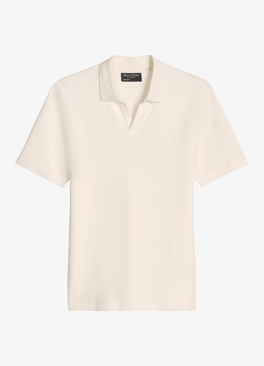 Marc O'Polo Regular fit polo - voorkant 4 creme
