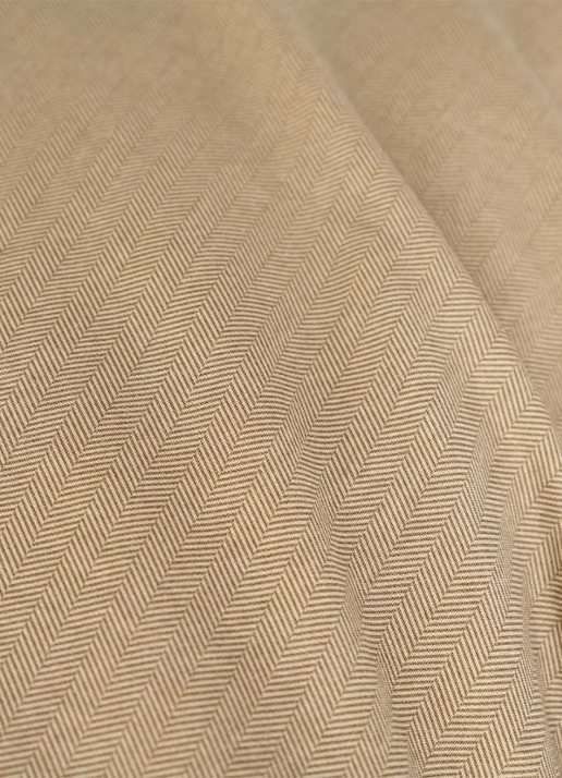 Marc O'Polo Senja dekbedovertrek van katoen 144TC - inclusief kussensloop - achterkant beige