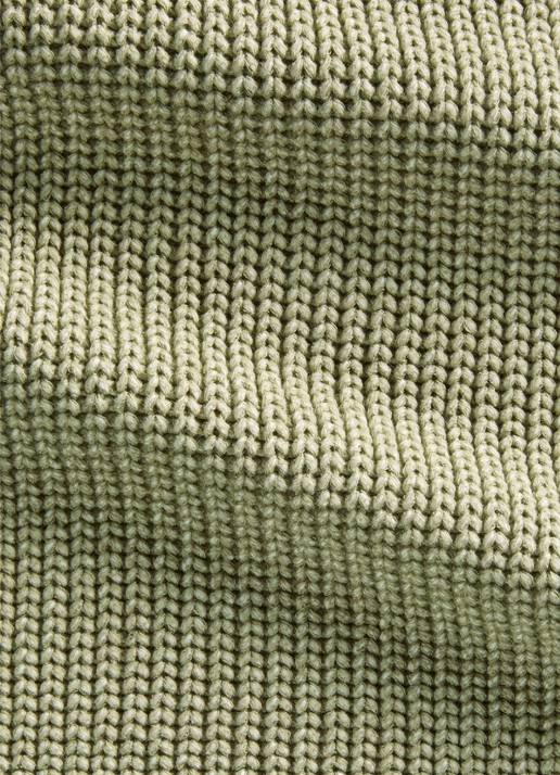 Marc O'Polo Sjaal met logo - detail 2 lindegroen