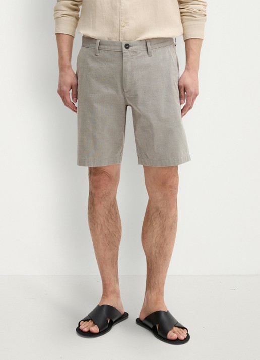 Marc O'Polo Straight fit korte broek met steekzakken