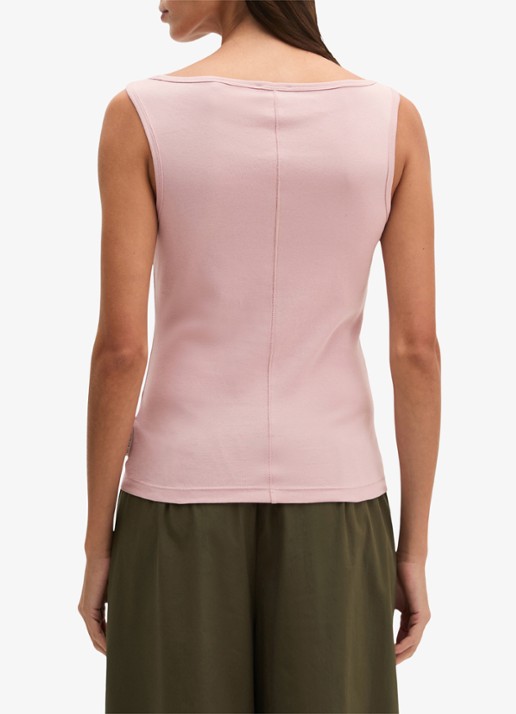 Marc O'Polo Tanktop met stretch - achterkant 3 mild rose-6663 / roze