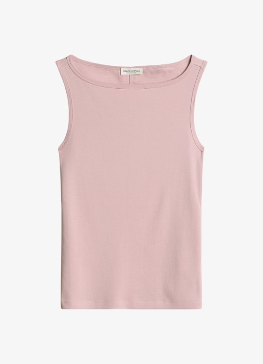 Marc O'Polo Tanktop met stretch - voorkant 4 mild rose-6663 / roze