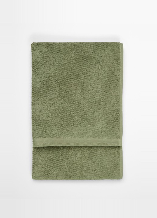 Marc O'Polo Timeless handdoek van  katoen badstof