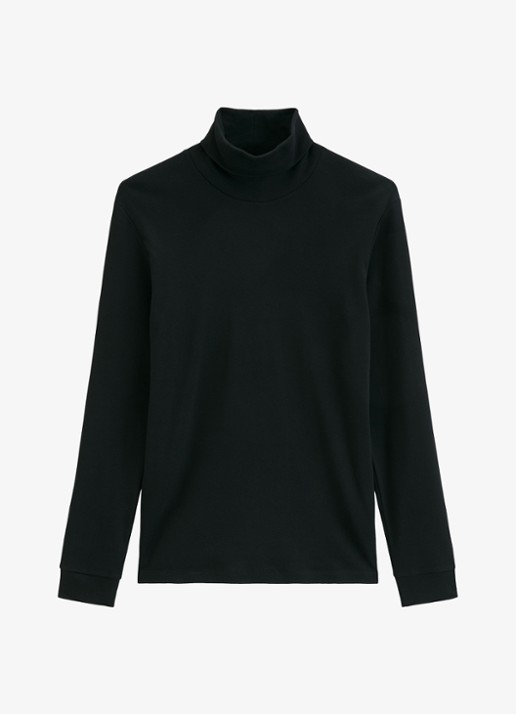 Marc O'Polo Trui met col  - voorkant zwart