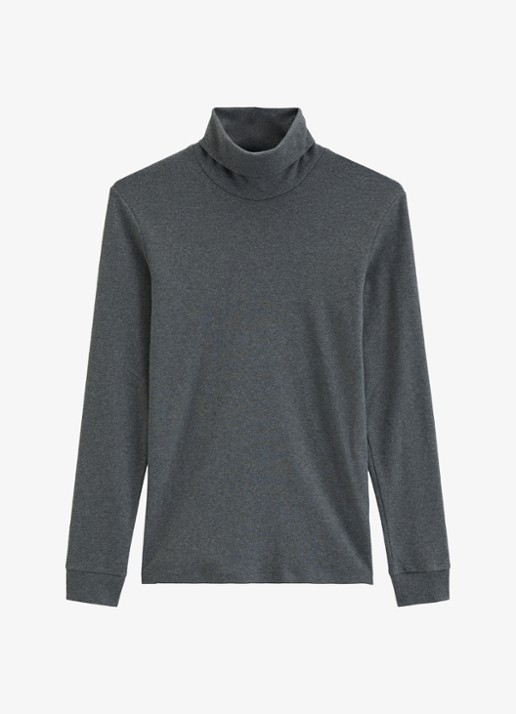 Marc O'Polo Trui met col  - voorkant grijs