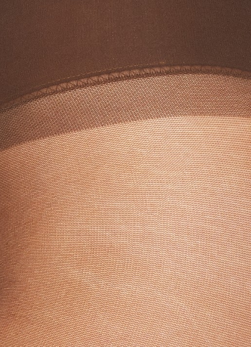 MarcMarcs Comfort panty in 20 denier  - detail donkerbruin