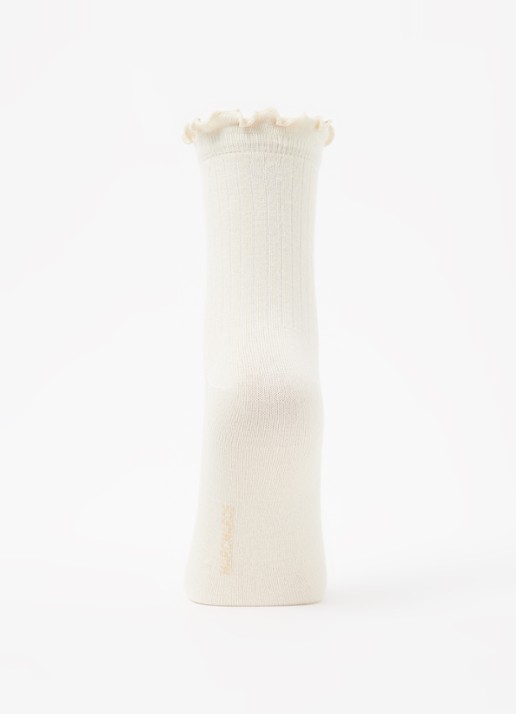 MarcMarcs Mikkie sokken in 2-pack - voorkant 3 creme