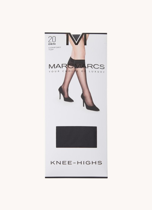 MarcMarcs Pantysokken in 20 denier - voorkant 2 blauw