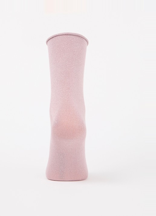 MarcMarcs Sokken met lurex in 2-pack - voorkant 3 oudroze