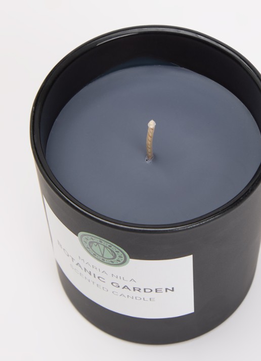 MARIA NILA Botanic Garden geurkaars 210 gram - voorkant 2 grijs