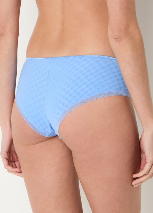 Marie Jo  Avero hipster met ruitdessin en glansdraad - achterkant blauw