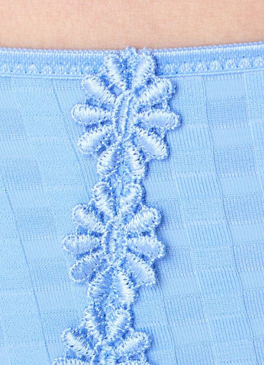 Marie Jo  Avero hipster met ruitdessin en glansdraad - detail 5 blauw