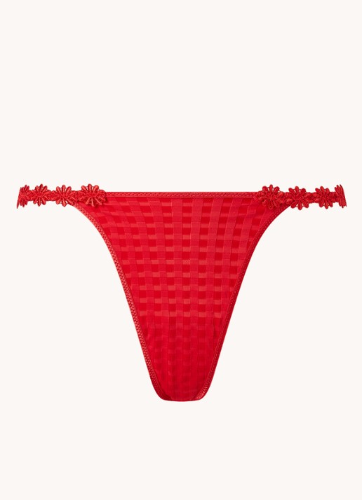 Marie Jo Avero mini string - voorkant rood