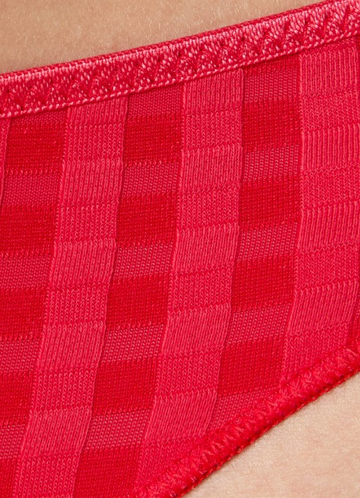 Marie Jo Avero string met ruitdessin - detail 2 rood